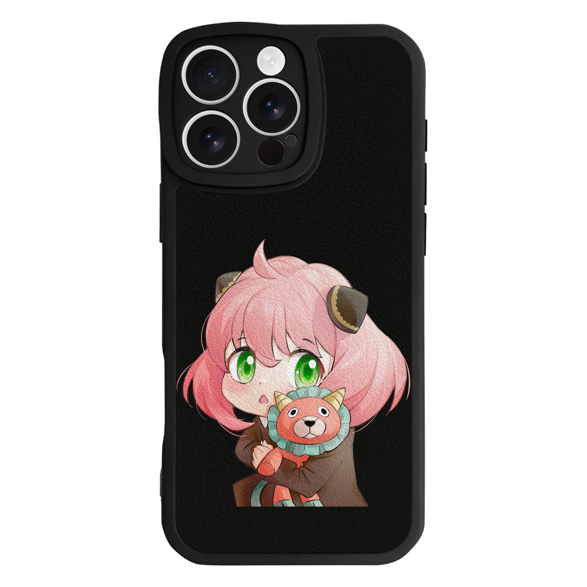 （画像用） SPY×FAMILY间谍家家酒 【iPhone 16シリーズ対応】シリコンスマホケース（レザー調） 材質：シリコン